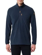 Swetry męskie - FJALLRAVEN 12600243-555 Övik Lite Polar Half Zip M Sweter męski Dark Navy M - miniaturka - grafika 1
