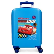 Walizki - Joumma Disney Cars Lets Race walizka kabinowa, Niebieski, walizka kabinowa - miniaturka - grafika 1