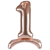 Balony i akcesoria - Balon foliowy cyfra 1 XXL stojący - miniaturka - grafika 1