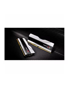 G.Skill DDR5 - 48GB - 6400 - CL - 32 (2x 24 GB) dual kit, RAM (Kolor: BIAŁY, F5-6400J3239F24GX2-TZ5NRW, Trident Z5 NEO RGB, AMD EXPO) - Pamięci RAM - miniaturka - grafika 1