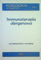 Książki medyczne - Immunoterapia alergenowa Tom I - miniaturka - grafika 1
