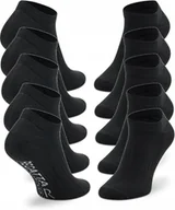 Skarpetki męskie - Skarpetki stopki męskie regatta 5-pak ruh046 800 czarny 39-42 - miniaturka - grafika 1