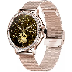 Damski Hagen HC66.110.1110.5310-SET różowe złoto - Smartwatch - miniaturka - grafika 1