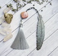 Zakładki do książek - Rodonit- MIŁOŚĆ, OPTYMIZM - zakładka LUX - miniaturka - grafika 1