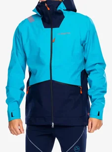 Kurtka z membraną La Sportiva Chaser Evo Shell Jkt - tropic blue/deep sea - Kurtki narciarskie - miniaturka - grafika 1