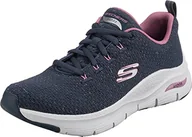 Trampki damskie - Skechers Damskie tenisówki Arch Fit, granatowe, 7 UK - miniaturka - grafika 1