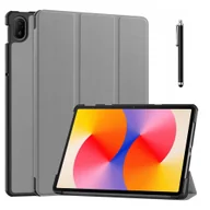 Etui do tabletów - ETUI SMART COVER SLIM + RYSIK do HUAWEI MATEPAD SE 11 2024 szary - miniaturka - grafika 1