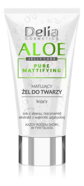 Delia Delia Cosmetics Aloe Jelly Care Matujący Żel do twarzy 50ml