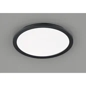 Lampy sufitowe - RL CAMILLUS Czarny mat LED 24W IP44 ściemnialny 3000K Plafon łazienkowy R62932032 - miniaturka - grafika 1