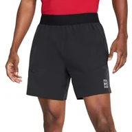 Spodenki damskie - Nike Męskie szorty M Nkct Df Advtg 6 cali, czarne/białe, XL - miniaturka - grafika 1