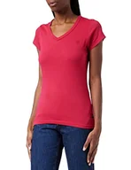 Koszulki i topy damskie - G-STAR RAW Eyben Slim Top Over Dyed damska, Czerwony (Cerise D21314-4107-d305), XXS - miniaturka - grafika 1