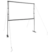 Ekrany projekcyjne - vidaXL Ekran projekcyjny ze stojakami 90 cali 16:9 - miniaturka - grafika 1