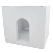 Zabawki sensoryczne - Biały domek sensoryczny do sali doświadczania świata - miniaturka - grafika 1