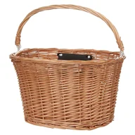 Koszyki rowerowe - Koszyk na kierownicę wiklinowy RW002 / Klip / 390 - miniaturka - grafika 1