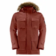 Kurtki męskie - Męska parka Jack Wolfskin GLACIER CANYON PARKA intense rust - S - miniaturka - grafika 1