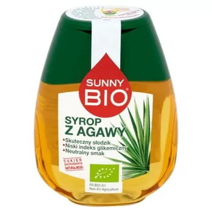 SUNNY BIO Syrop z agawy 250g - Cukier i słodziki - miniaturka - grafika 1
