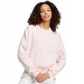 Bluzy damskie - Bluza damska adidas Essentials Small Logo Feel Cozy jasnoróżowa IX7954 2XL - miniaturka - grafika 1