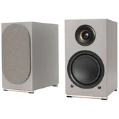 Głośniki i kolumny - Triangle AIO TWIN - Aktywne kolumny podstawkowe z Bluetooth, Wi-Fi Linen Grey - miniaturka - grafika 1