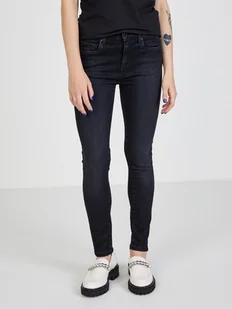 PEPE JEANS SPODNIE JEANSOWE RURKI CZARNE S P9K - Spodnie damskie - miniaturka - grafika 1
