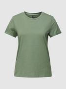 Koszulki i topy damskie - T-shirt z okrągłym dekoltem model ‘PAULA’ - miniaturka - grafika 1