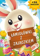 Książki edukacyjne - Łamigłówki z zajączkiem - miniaturka - grafika 1