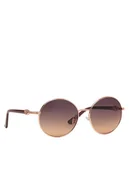 Okulary przeciwsłoneczne - Guess Okulary przeciwsłoneczne GU00260 Brązowy - miniaturka - grafika 1