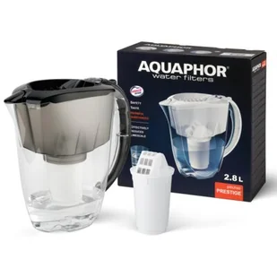 Aquaphor Prestige 2,8L Czarny - Dzbanki filtrujące - miniaturka - grafika 1