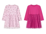 Sukienki i spódniczki dla dziewczynek - lupilu® Sukienka dziecięca z bawełną - miniaturka - grafika 1
