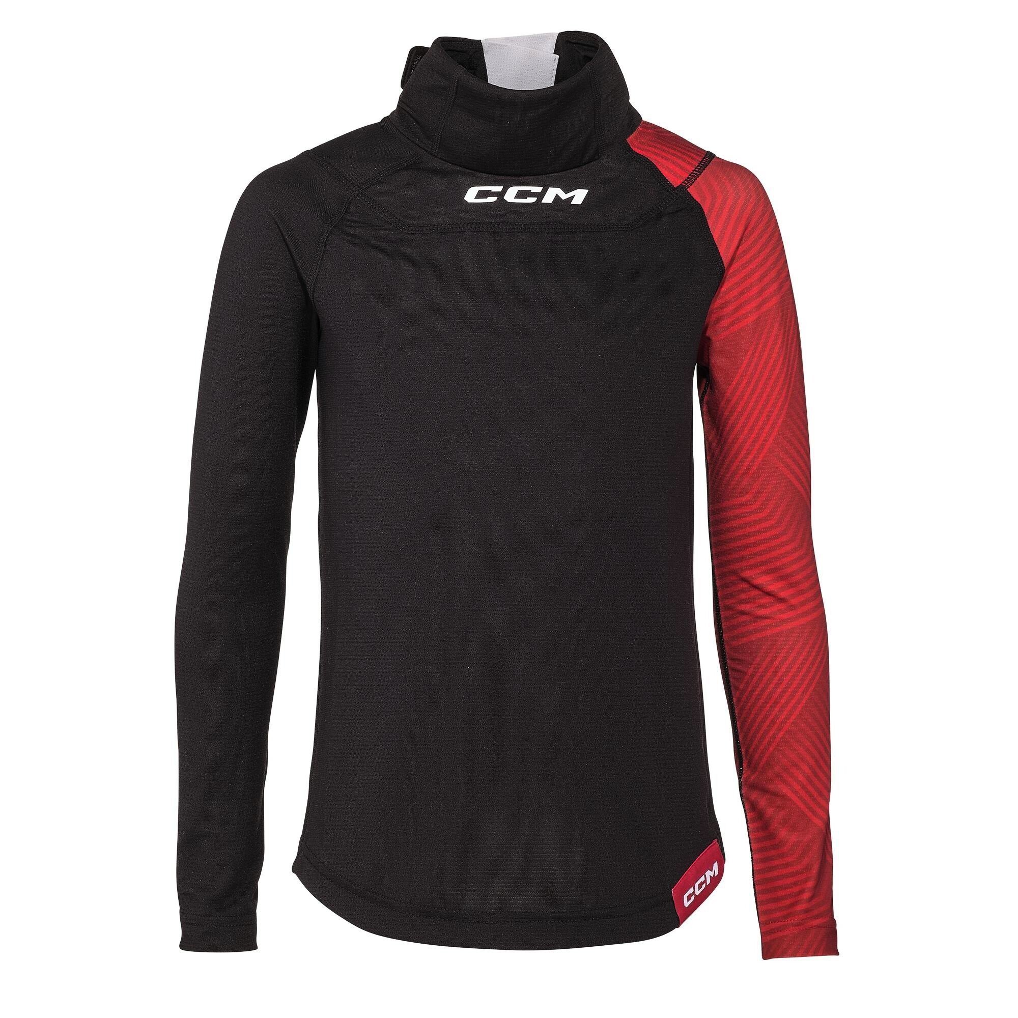 Koszulka CCM BASE LAYER NECK GUARD SHIRT JR Junior M