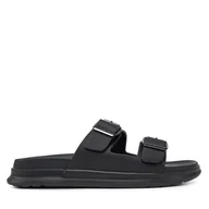 Klapki i japonki męskie - Klapki Tommy Hilfiger FM0FM05414 Czarny - miniaturka - grafika 1