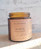 Świece - Świeca Sojowa Zapachowa Mango 120ml 27h - miniaturka - grafika 1