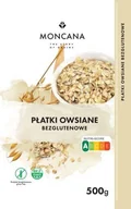 Zdrowa żywność - Moncana Bezglutenowe płatki owsiane 500 g - miniaturka - grafika 1