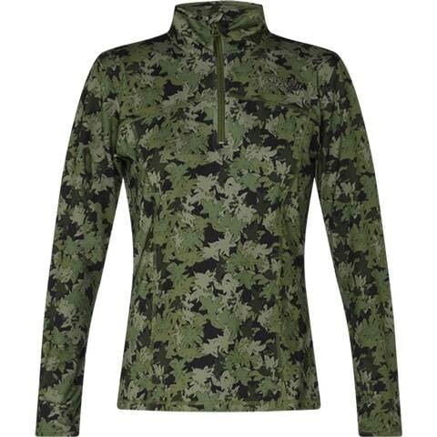 FIREFLY Damska koszulka Aurora z długim rękawem, Aop/Olive, 36