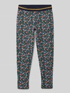 Spodnie i spodenki dla chłopców - Legginsy o kroju regular fit z elastycznym pasem - miniaturka - grafika 1