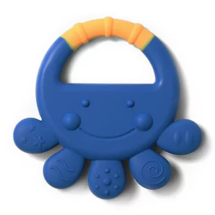 BABYONO Babyono gryzak silikonowy OCTOPUS VICKY 934 - Gryzaki dla dzieci - miniaturka - grafika 1