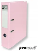 Segregatory - Segregator z okuciem 7.5cm Penword różowy pastelowy - miniaturka - grafika 1