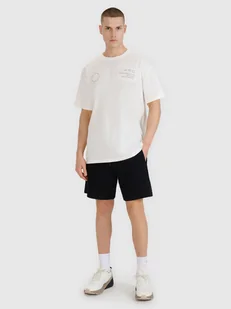 4F Spodenki dresowe męskie - czarne M - Spodenki męskie 4F Spodenki dresowe męskie - czarne M - Spodenki męskie - miniaturka - grafika 1