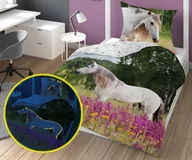 Pościel dla dzieci - Detexpol Pościel Bawełniana Młodzieżowa Świecąca 3853A 140x200 5901685682312 - miniaturka - grafika 1