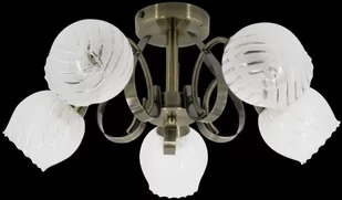 ELEM Elegancka lampa sufitowa do dużego pokoju 7138/5 21QG z serii DAKOTA - Lampy sufitowe - miniaturka - grafika 1