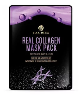Pax Moly Pax Moly Maseczki Real Collagen Mask Pack 25.0 ml - Maseczki do twarzy - miniaturka - grafika 1