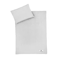 Pościel dla dzieci - Julius Zöllner Musselin - pościel dziecięca 100 x 135 + 40 x 60 cm, 2-częściowy zestaw poszewek na kołdrę i poszewki na poduszkę, 100% bawełna, z zamkiem błyskawicznym, Standard 100 by Oeko-Tex, kolor - miniaturka - grafika 1