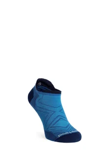 Skarpety do biegania Smartwool Run Zero Cushion Low Ankle Socks - laguna blue - Skarpetki sportowe męskie - miniaturka - grafika 1