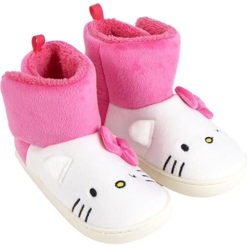 CERDÁ LIFE'S LITTLE MOMENTS Oficjalnie licencjonowane kapcie domowe Hello Kitty wygodne, miękkie i antypoślizgowe kapcie, Hello Kitty, 24/25 EU
