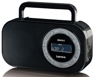 Lenco Radio Hi-Fi PR-2700 Fm Rds Usb Aux Baterie