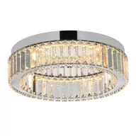 Lampy sufitowe - Kryształowa lampa sufitowa SPARK AZ5783 Azzardo LED 30W 3000K chrom - miniaturka - grafika 1