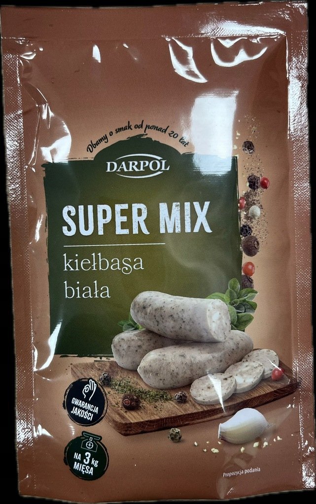 Super Mix kiełbasa biała mieszanka przypraw