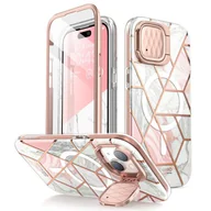 Etui i futerały do telefonów - Supcase Cosmo Mag Magsafe iPhone 15 Marble - miniaturka - grafika 1