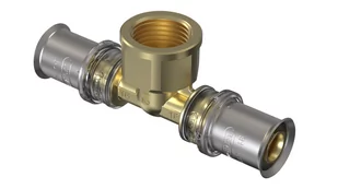 Trójnik GW Tigris M5 fi 20x3/4"x20 - Łączniki, trójniki, kształtki - miniaturka - grafika 1