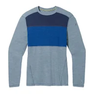 Pozostała odzież narciarska - Longsleeve męski Smartwool Thermal Merino Baselayer Colorblock Crew Boxed - miniaturka - grafika 1