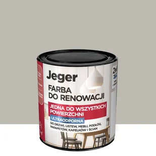 Farba renowacyjna ultraodporna 0.5 l Księżycowy kamień Jeger - Emalie - miniaturka - grafika 1